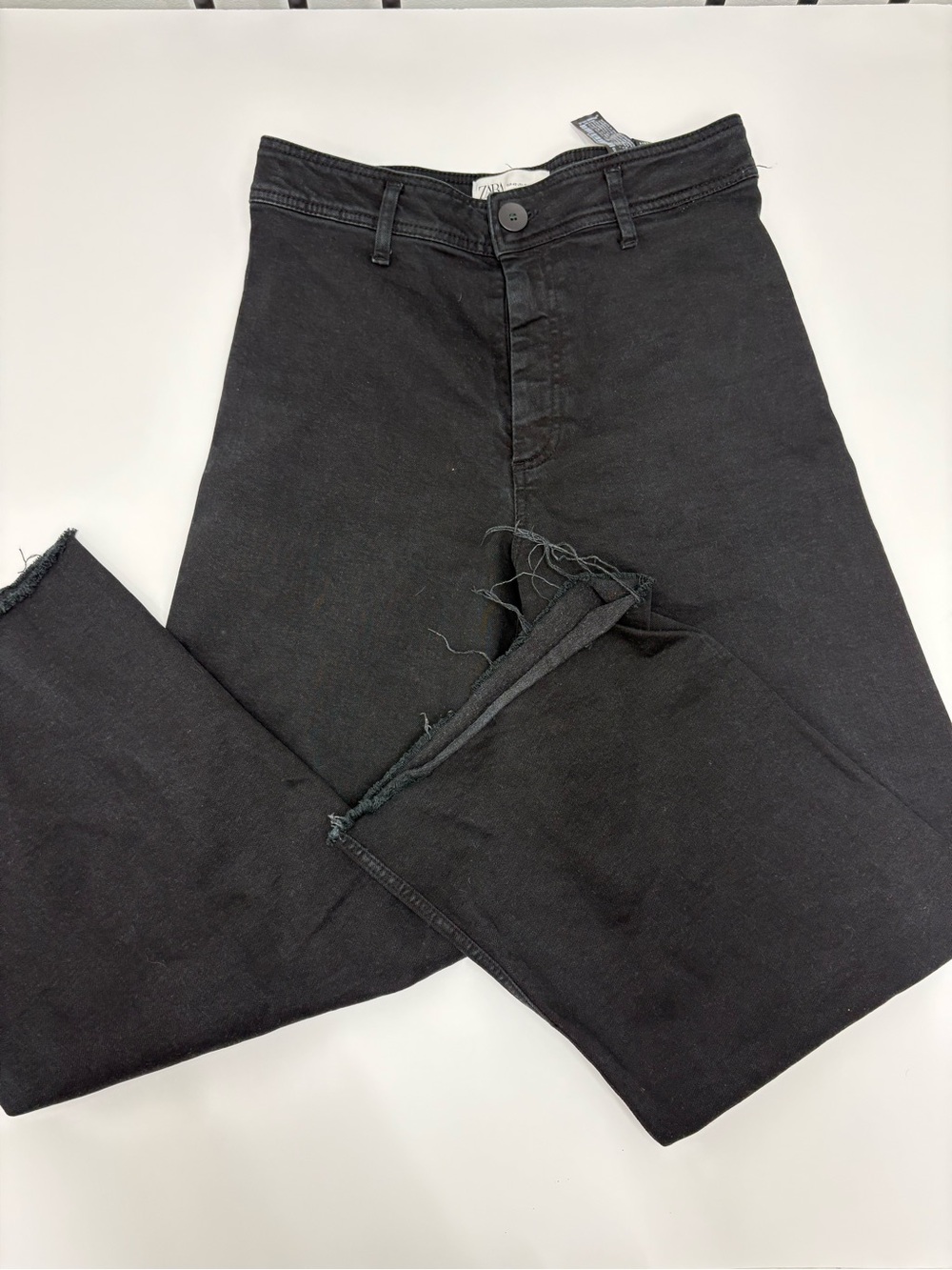Zara Black Straight Jeans